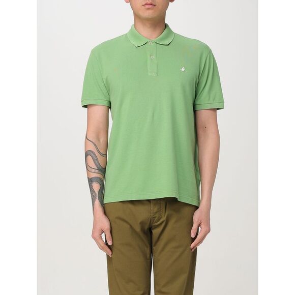 Brooksfield Polo Shirt Men Green